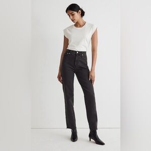 Madewell Petite Perfect Vintage Jean in Lunar Wash